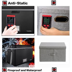定制标志便携式文件柜盒子可折叠存储收纳器办公室文件文件箱 - Product Image 6