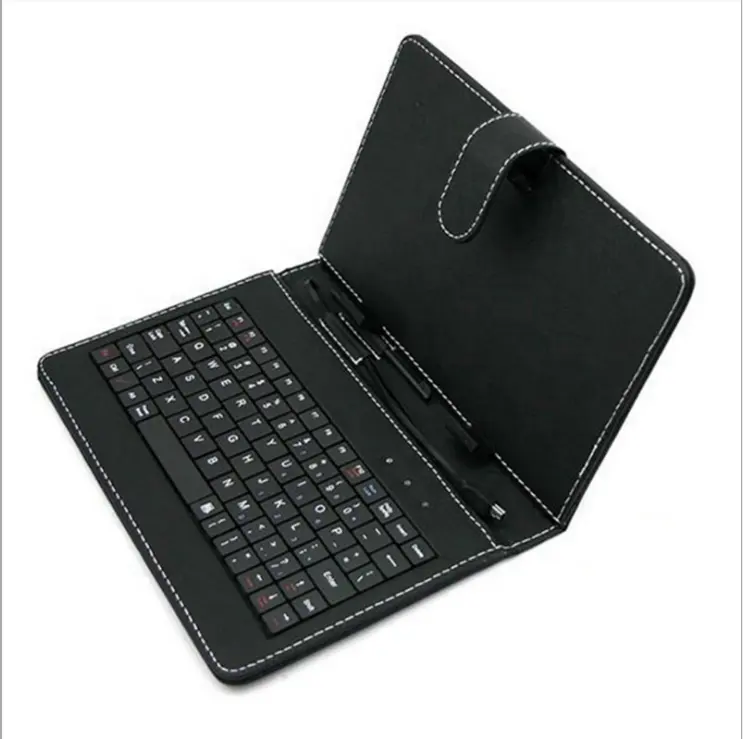 Заводская цена 7 дюймов 10 дюймов микро USB Проводная клавиатура чехол для Samsung Galaxy tab планшет ПК