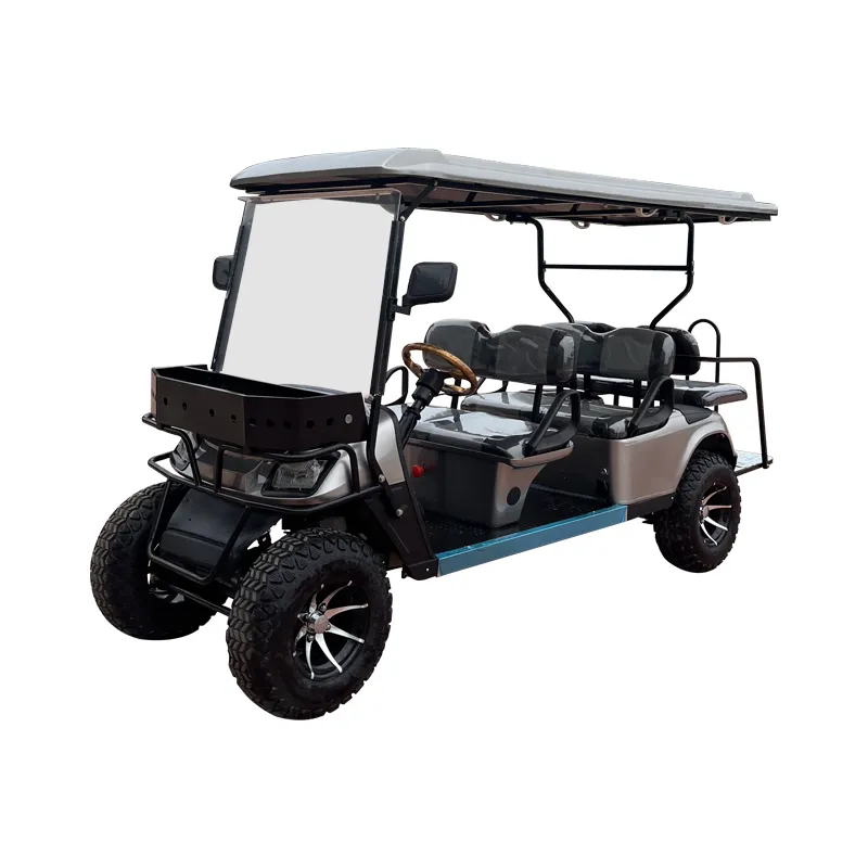 Shuncha Nhà cung cấp Trung Quốc tùy chỉnh hiệu suất cao và thực tế điện Golf Cart 2 + 2 chỗ ngồi