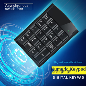 Good Quality Wired 17key 18key 19key <strong>Numeric</strong> Keypad Canthe Serial Port TTL Type-C MC Interface