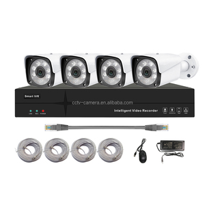 Pequeña Cámara IP PoE resistente a la intemperie IP66 Plug and View, cámara CCTV barata, KIT PoE - Product Image 3