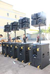 Powavesound 3 vie amplificatore 2x1000W + 3000W altoparlante line array subwoofer Classe D modulo amplificatore DSP Processore Audio - Product Image 2