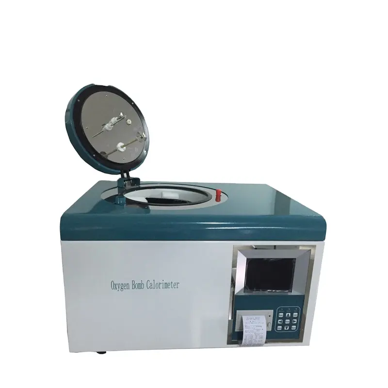 Microordenador de laboratorio SKZ1064, Analizador de calorímetro de bomba de oxígeno completamente automático, prueba de valor calorífico