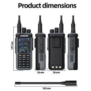 DP4801 DMR Digital portátil de mano Walkie-Talkie Teclado completo 10W Potencia de salida Intercomunicador a prueba de explosiones de largo alcance - Product Image 4