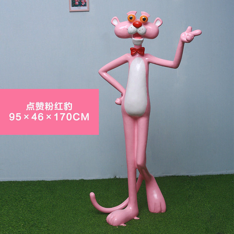 Like pink panther