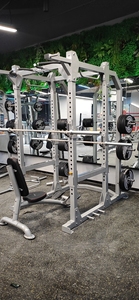 High Quality Commercial Power Rack <strong>Front</strong> Open Gym Fitness Equipment Good Factory Sales Multi-Function Smith Machine <strong>Squat</strong> Rack - Product Image 3
