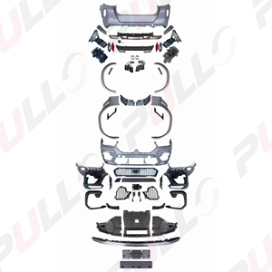 BMW için gövde kiti G06 X6 20-22 ila F96 X6M 1:1 dahil ön ve arka tampon meclisi ile kaşları arka difüzör kuyruk boruları - Product Image 2