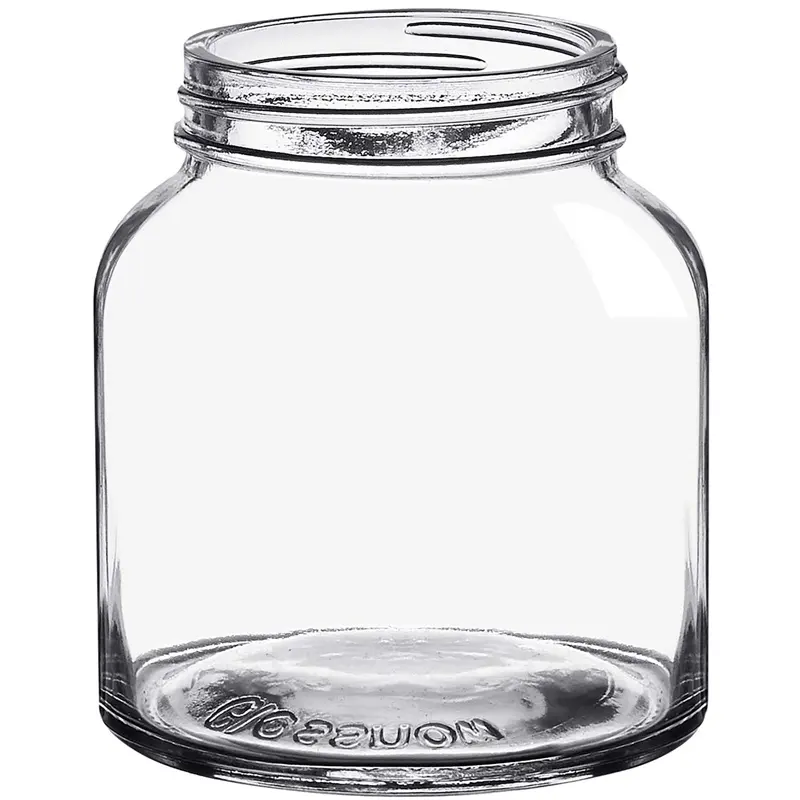 Atacado grande novo vidro frascos personalizado vidro armazenamento alimentos luxo vidro frasco 2L 2.5L com tampa hermética