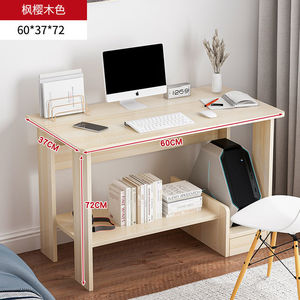 Desk and Bookcase Integrated Student Bedroom Bookshelf Combination <strong>Computer</strong> Desktop Writing <strong>Table</strong> - Product Image 6
