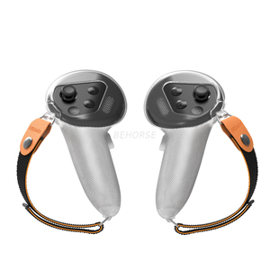 Touch Controller Cover for <strong>Quest</strong> 3 Handle Silicone Protective Cover Anti Slip Anti Drop Strap VR Accessories for <strong>Quest</strong> 3 - Product Image 1