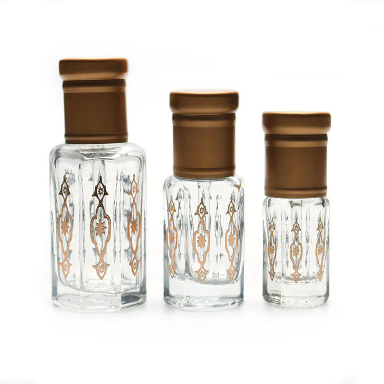 clear with copper logo