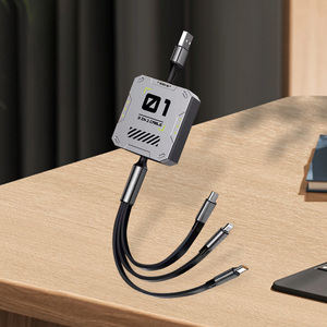 カスタムロゴ3 in 1急速充電ケーブル新スタイルプロモーションビジネスギフトアイテムマルチタイプC充電ケーブル - Product Image 2
