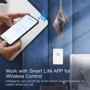 Interruptor de luz inteligente con Sensor de movimiento, interruptor de pared infrarrojo PIR de un solo polo, con Control remoto por Wifi - Product Image 3