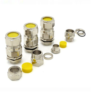 מצופה נחושת פיצוץ כבל בלוטות m16 ss304 ss316L עמיד למים ללא אטקס יצרן מחיר יצרן