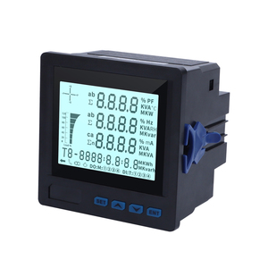 Nuevo tipo de medidor de panel armónico multifunción con puerto Ethernet RS485 2 entradas de conmutación y 4 salidas trifásicas - Product Image 1