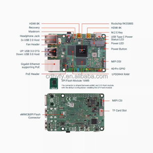 Radxa ROCK 5A RK3588S SBC de 8 núcleos, Ordenador de placa única 4K AI, alternativa Raspberry Pi para desarrolladores - Product Image 4