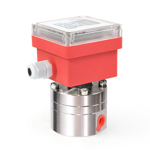 Medidor de flujo de acero inoxidable 316L Medidor de flujo de desplazamiento positivo Uso general Medidor de flujo de combustible RS485 con salida de pulso