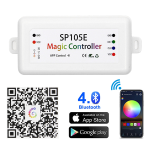 SP105E für Bluetooth APP Dimmer Magic LED Controller Adressierbarer programmier barer Pixel-LED-Streifen für WS2811 WS2812B - Product Image 2
