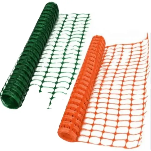 Barrière en plastique à mailles carrées extrudées en HDPE robuste clôturant la porte de clôture de cerf finie aux UV