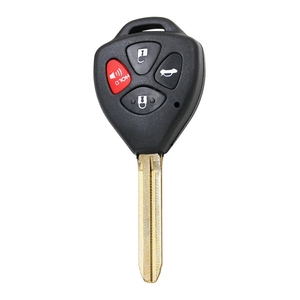 Toyota Hilux RAV4 Camry 2006-2010 TOY43 Blade için 4 düğme uzaktan anahtar kabuk kapak fob - Product Image 2