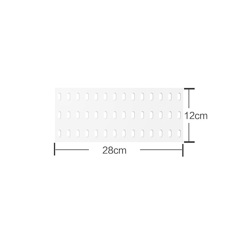 B033-narrow panneau de trou (28*12cm)