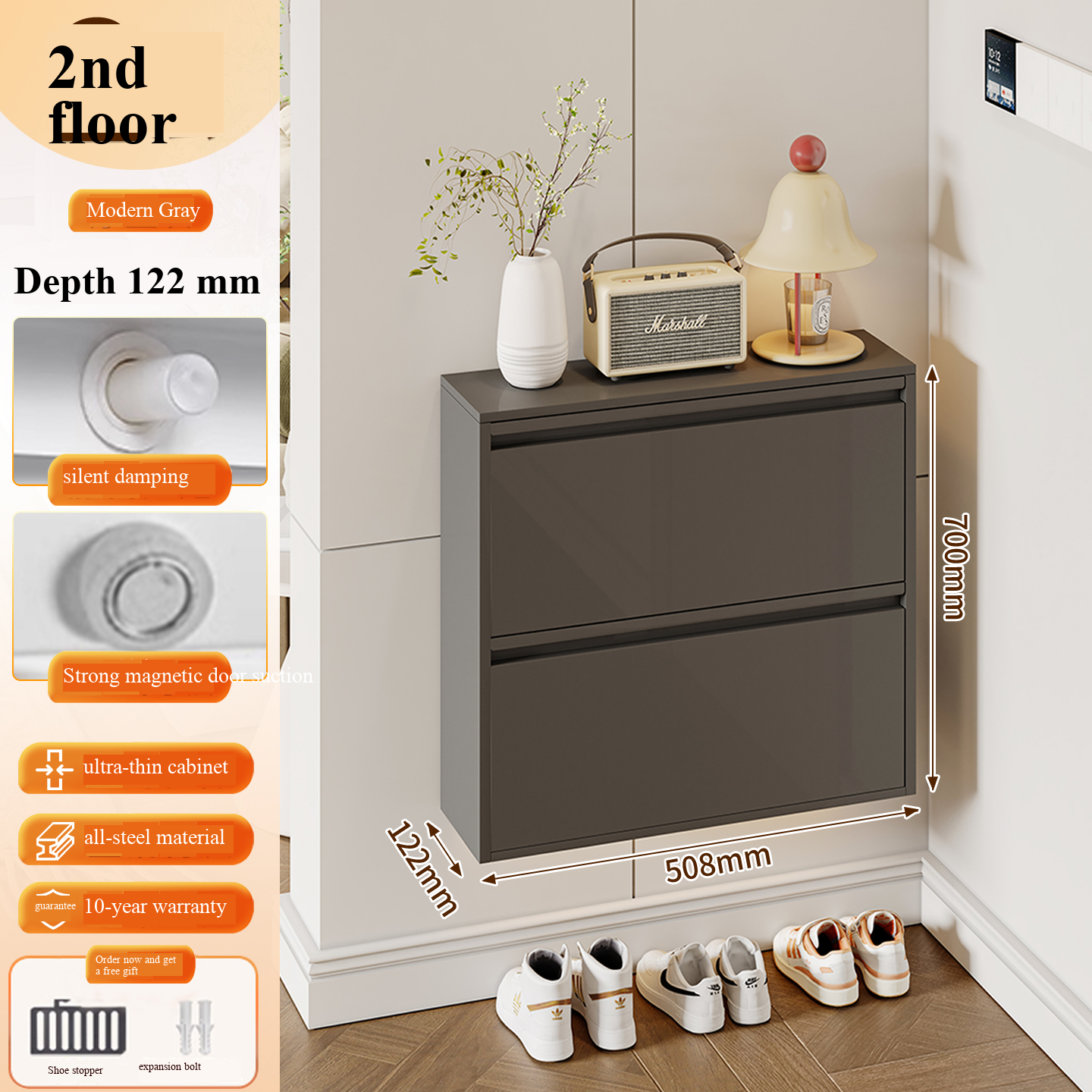 2nd floor 508 long gray