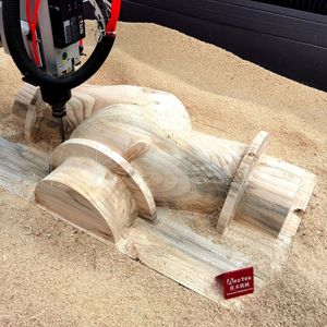 Mold Manufacturing Process ATC <strong>CNC</strong> <strong>Router</strong> <strong>4</strong> <strong>Axis</strong> Wood <strong>Router</strong> <strong>CNC</strong> Woodworking Milling Machine with YASKAWA <strong>Servo</strong> Motor - Product Image 1