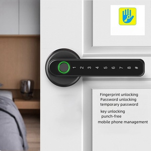 TTlockBluetoothスマート電子ロック指紋ロックパスワードドアロックICカードアプリリモートUnlockIndoor W24-S15 - Product Image 5