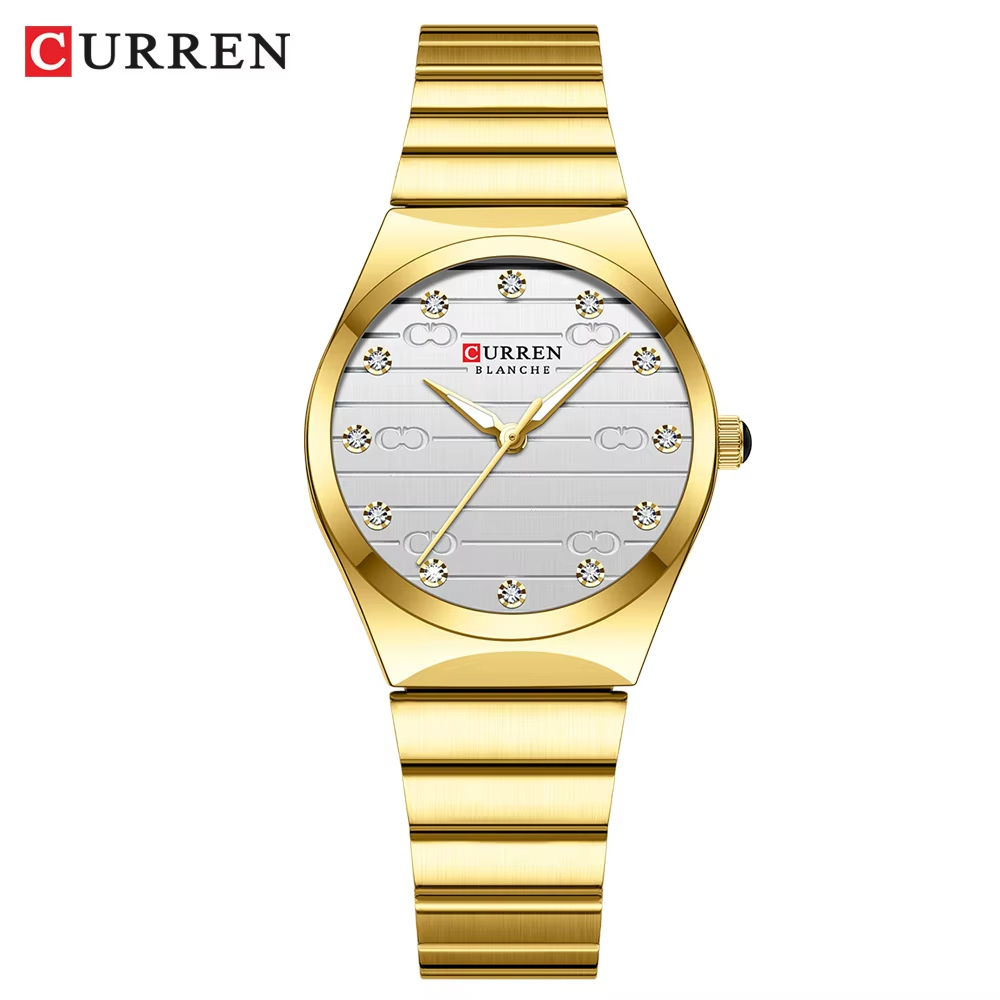 Gold White