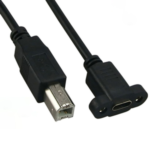 Charging Data Cable Panel Mount <strong>USB</strong> <strong>a</strong> to <strong>USB</strong> <strong>B</strong> Cable <strong>USB</strong> Type <strong>B</strong> Printer Cable <strong>2.0</strong> - Product Image 6