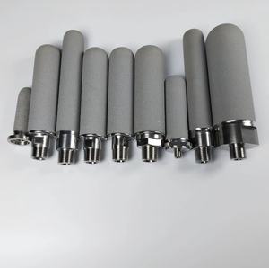 0.2 0.5 1 2 3 5 10 यम स्टेनलेस स्टील पाउडर सिंड फिल्टर कारतूस छिद्रित धातु फिल्टर - Product Image 2