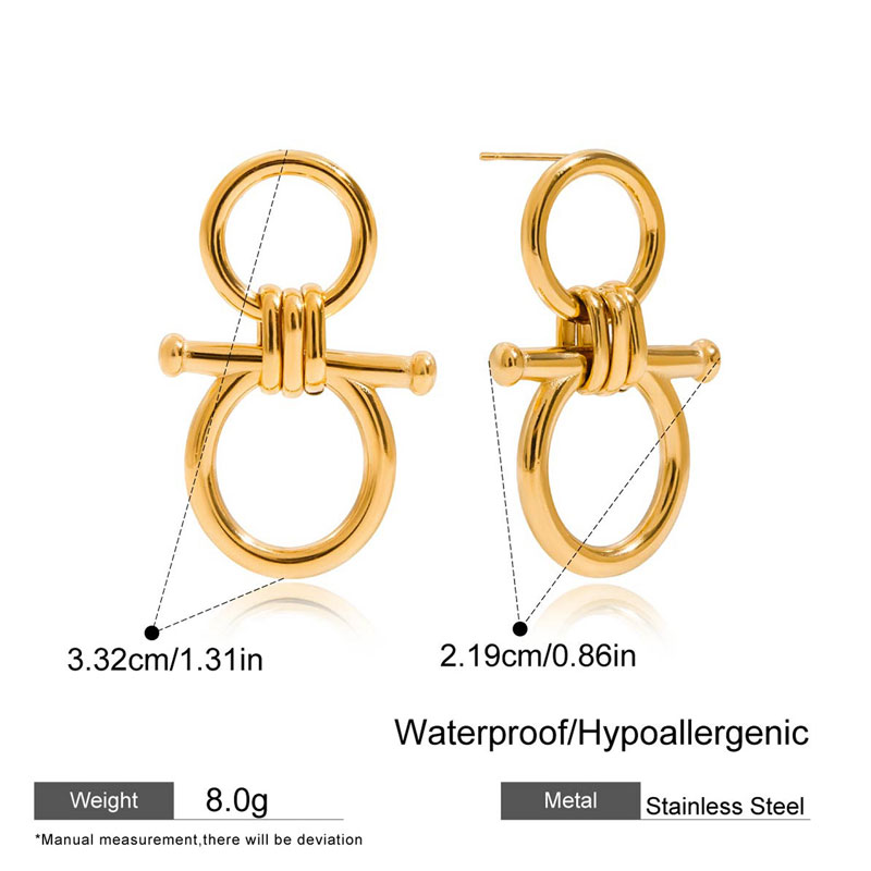 Boucles d'oreilles en or