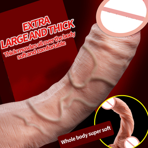 Đồ chơi tình dục dành cho người lớn, dương vật giả bằng silicon, kích thước lớn, chất liệu như da thật, máy tình dục, dương vật giả rung, phụ kiện dương vật giả hậu môn. - Product Image 3