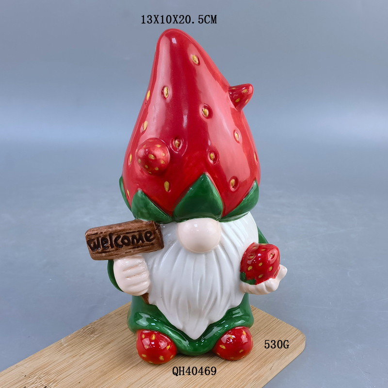 Ceramic strawberry husband