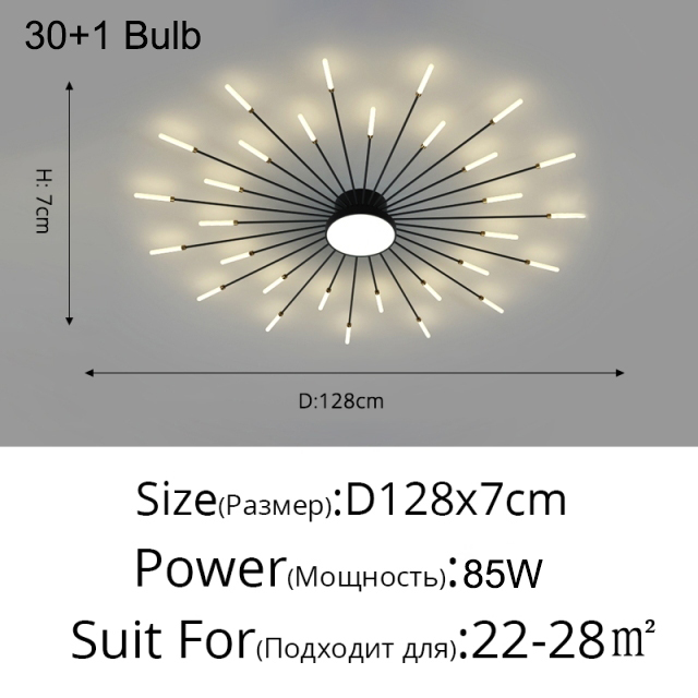 30+1 Bulb 85W Black