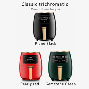 Cucina senza olio cucina piccolo elettrodomestico 4L capacità digitale friggitrici ad aria con Display a LED Touch Screen, 5 menu preimpostati - Product Image 4
