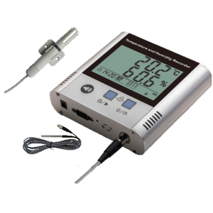 Registrador de datos de temperatura y humedad RS485 con protocolo Modbus para monitoreo ambiental industrial - Product Image 2
