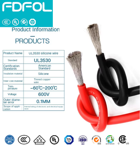 FDFOL 10 AWG elektrik teli yalıtımlı 4-Wire çekirdek güç ana hat için 12/2 Romex 600V anma gerilimi ROHS sertifikalı - Product Image 3