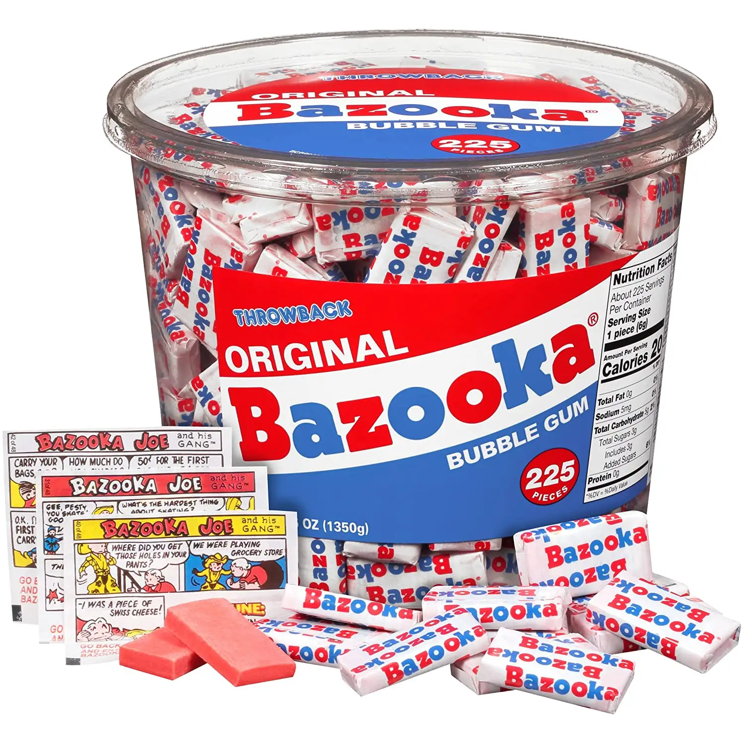 Caoutchouc à bulles bazooka original, vente chaude OEM