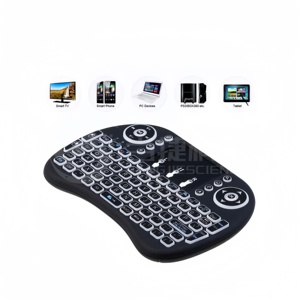 Compatible con Raspberry Pi Wireless Mini Keyboard 2,4G Wireless Mini Keyboard Teclado sin Bluetooth Simple PPT - Product Image 3