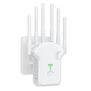เครื่องขยายสัญญาณ Wifi สำหรับใช้ในบ้าน1200Mbps Max LAN LAN เครื่องขยายสัญญาณกิกะบิตแบบไร้สายคลื่นความถี่คู่ - Product Image 2