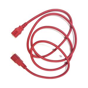 Red Switch Connection Cable C13 to C14 Power Extension Cable Male Female 3 Core AC Power Cord for <strong>Computer</strong> - Product Image 1