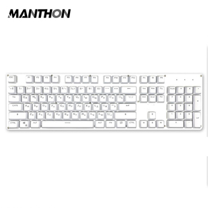 104 <strong>Keys</strong> Russian Greek German <strong>Key</strong> Abs Double Color Injection Molded Backlight Layout of Russia Keycap - Product Image 1