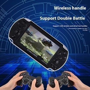 New 4.3 Inch A3 Double Handheld <strong>Arcade</strong> Game Machine <strong>Retro</strong> Nostalgic Double Rocker 15000 Built-in Games Wi-Fi for Foreign Trade