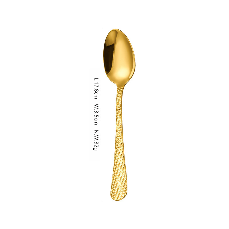 Gold Dessert Spoon