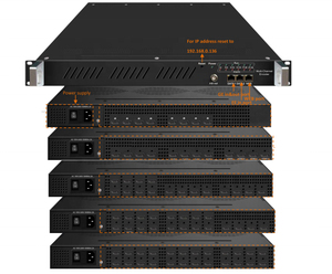 8 Channels to ISDB-T Output H.264 DVB-T C ISDB-T <strong>Encoder</strong> <strong>Modulator</strong>