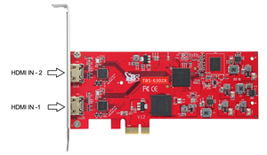 TBS 6302X PCIe Card 4K @ 30fps 2-ingresso per la codifica HDMI modulatore H.264 H.265 4-canale per supporta la trasmissione Radio TV - Product Image 6
