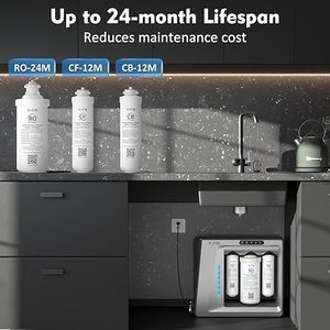 7层过滤系统商用家用反渗透净水器智能水龙头，带离子发生器和滤水器瓶水龙头 - Product Image 5