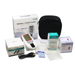 Profesyonel 3 in 1 Renal fonksiyon analizörü 25 adet <span class=keywords><strong>test</strong></span> şeritleri ile taşınabilir çok fonksiyonlu Renal fonksiyon testi