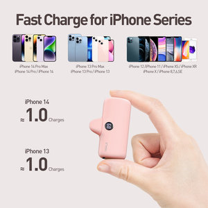 IWALK LinkPod P Powerbank אופנתי מוצר צבעוני דיגיטלי תצוגת טלפון מטען מהיר טעינת מיני נייד מיני סוללה בנקים